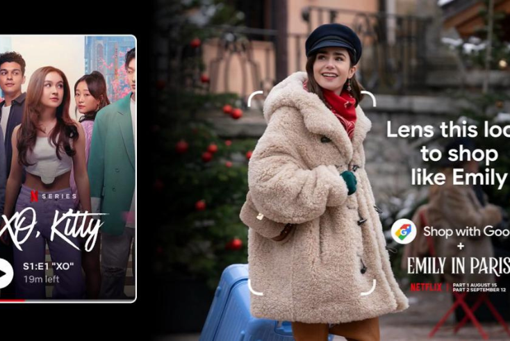 Netflix and Google team up for shoppable ‘Emily in Paris’ experience